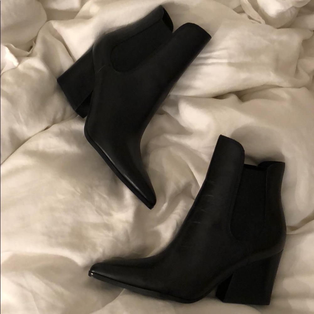 Black booties